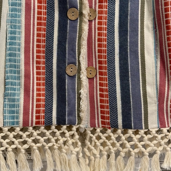 Coldwater Creek Tassel Jacke sz-M - Picture 3 of 10